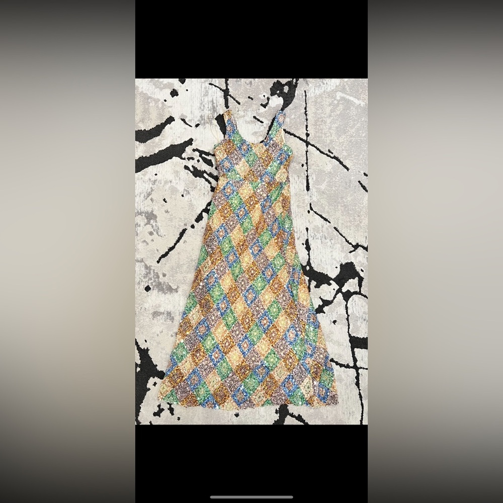 Brand new Zara multicolor sequin dress